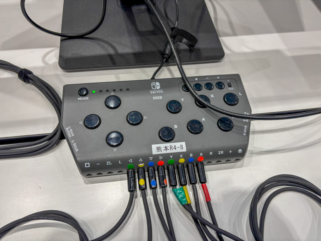 入力デバイスと操作説明