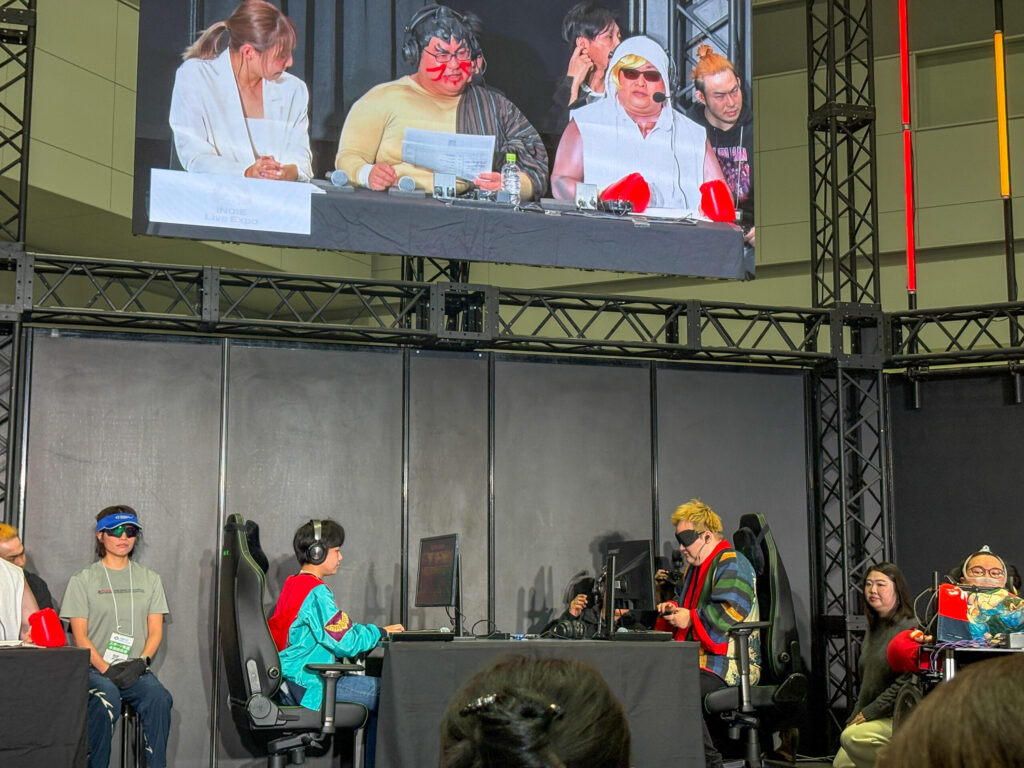 試合中のNAOYAさん